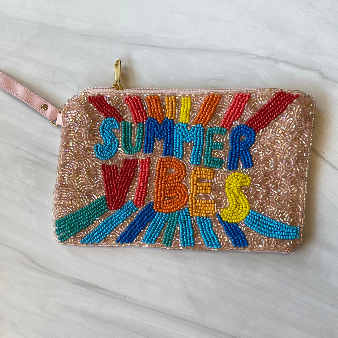 Beaded Wristlet