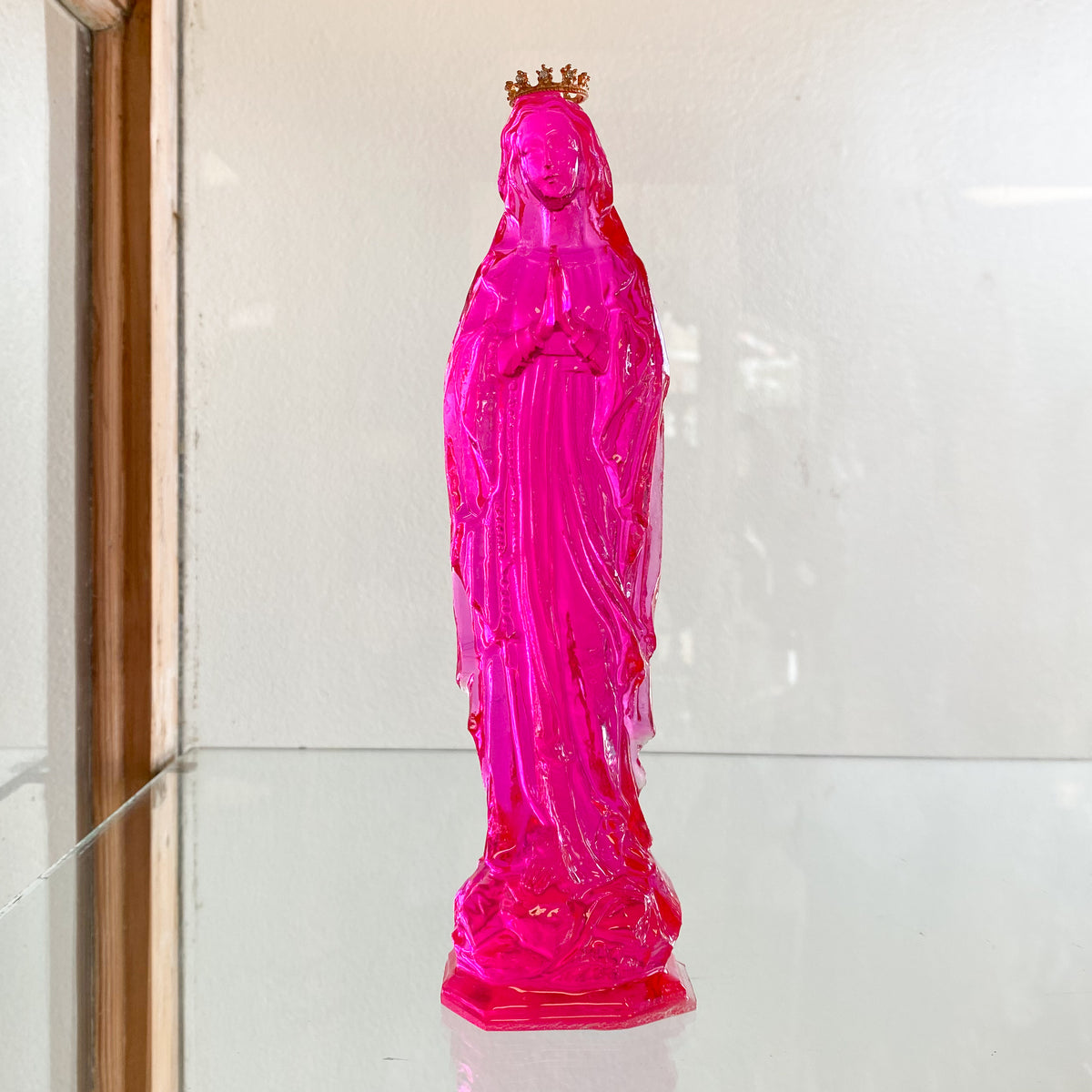 9" Crowned Mary Statue