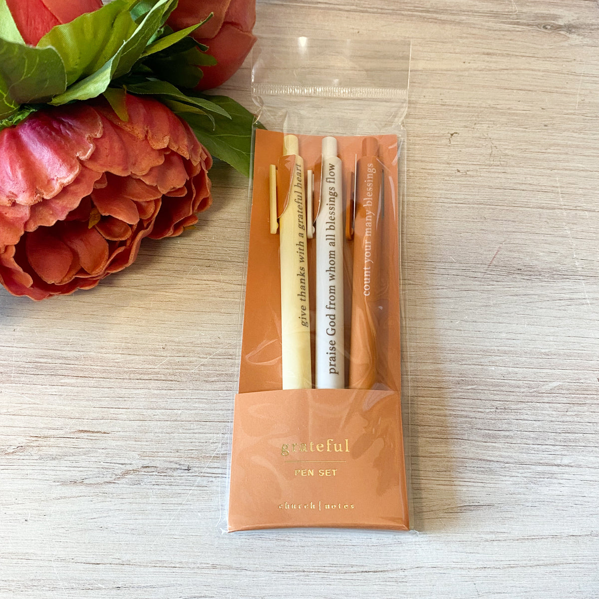 Grateful Bible Study Pen Set