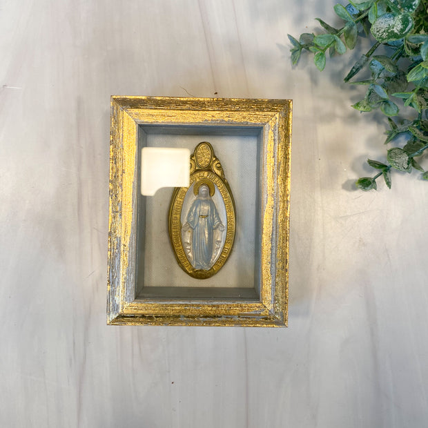 3x4 Framed Miraculous Medal