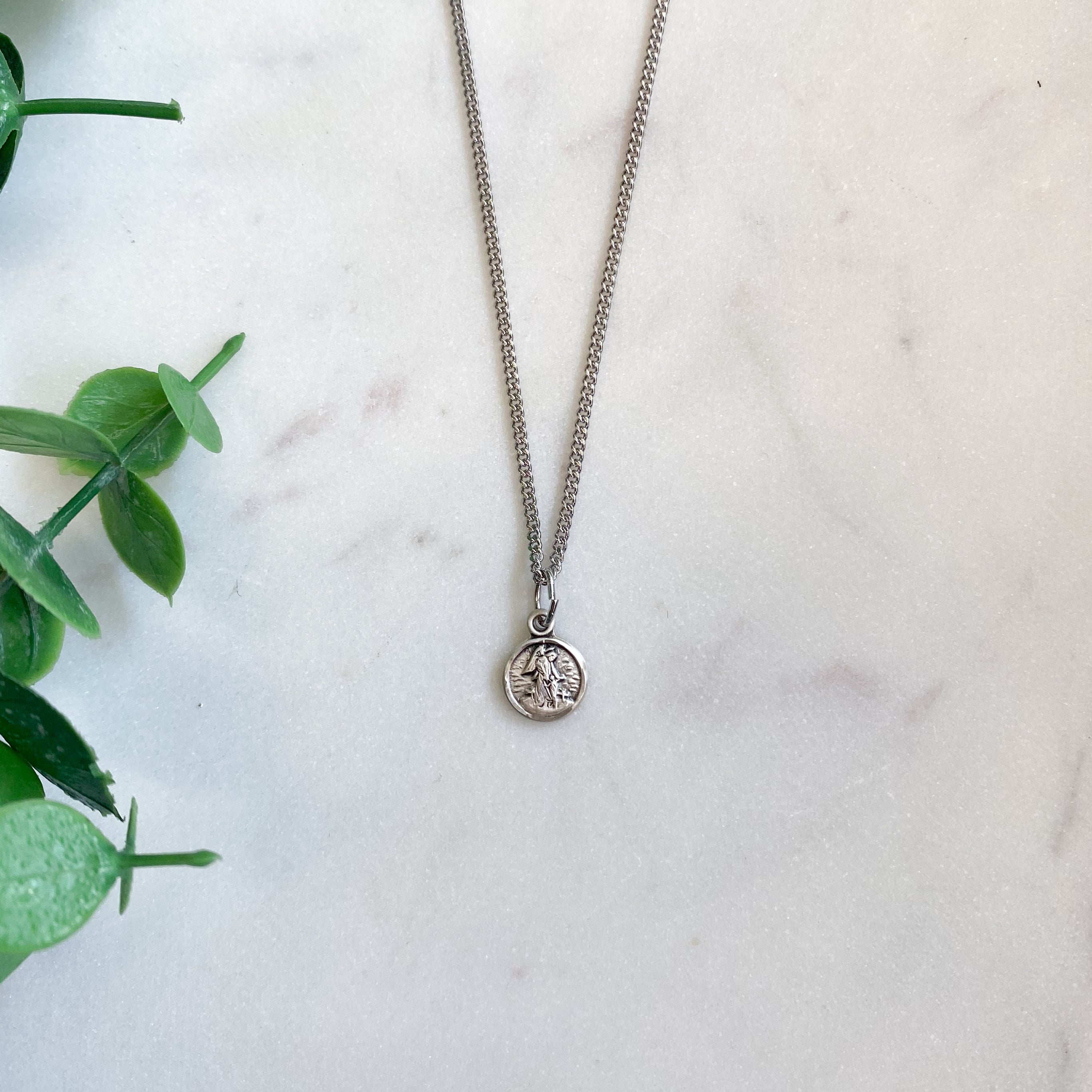Petite Guardian Angel Necklace