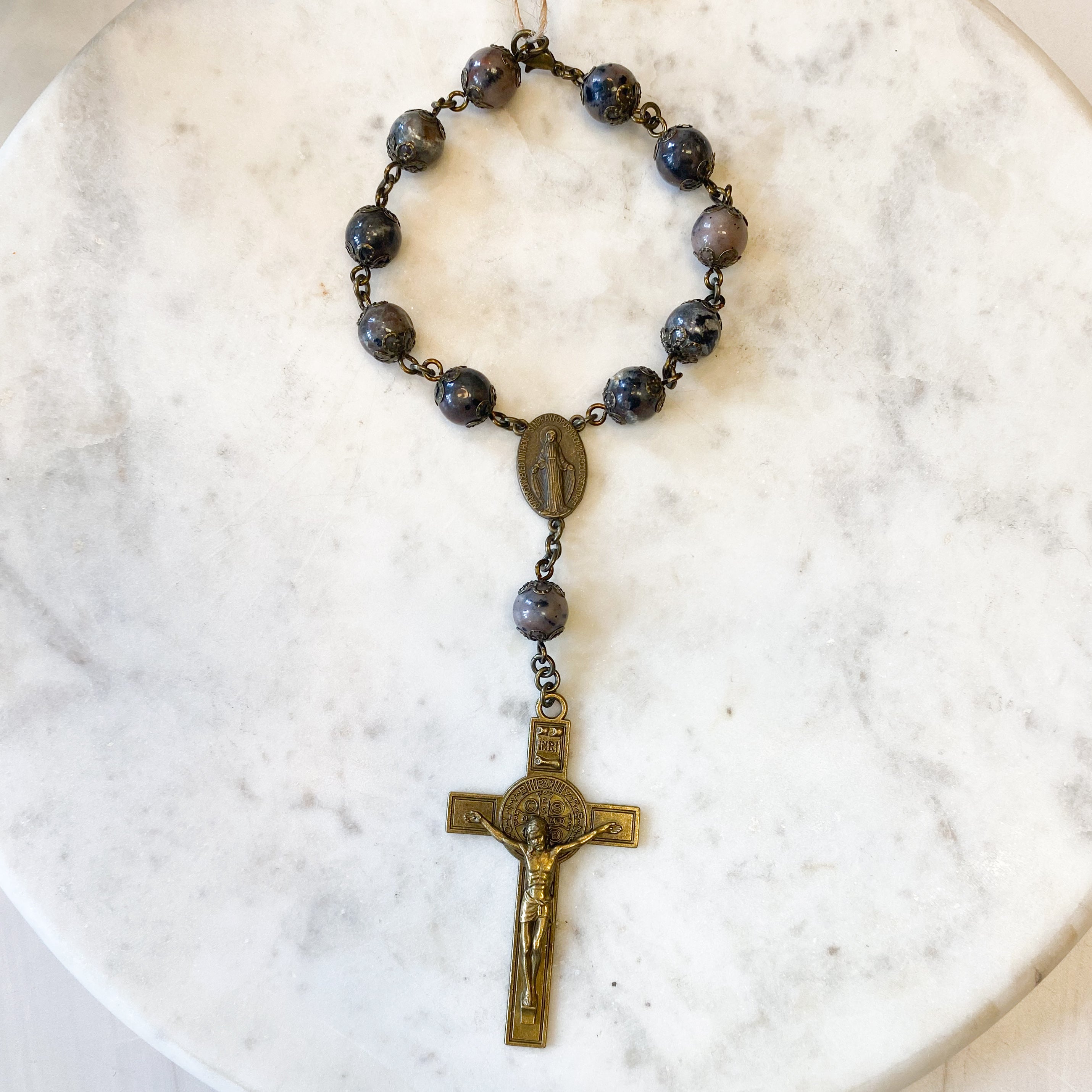 Flame Stone Rosary