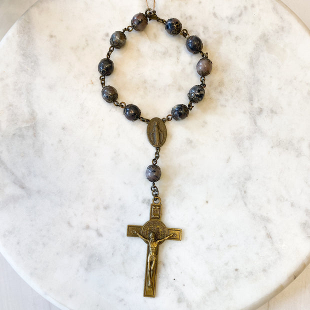 Flame Stone Rosary