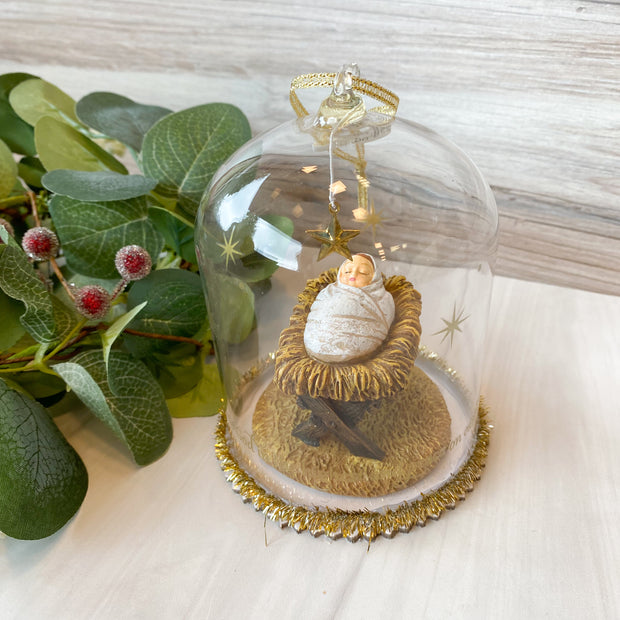 Baby Jesus Cloche Ornament