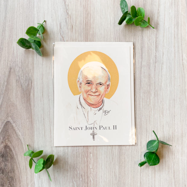 Saint John Paul II Notecard with Envelope