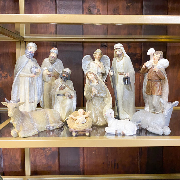 Resin Nativity Multi Color