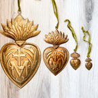 To Jesus Through Mary Sacred Heart Ornaments