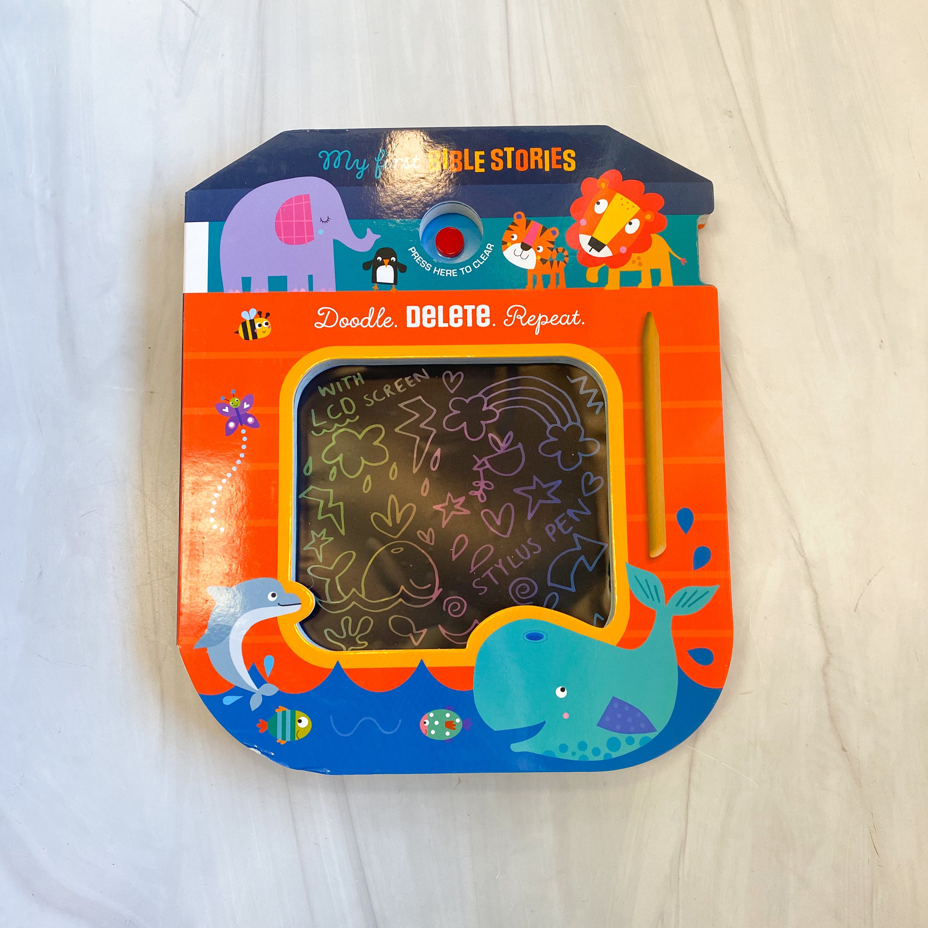 My First Bible Stories: Doodle, Delete, Repeat