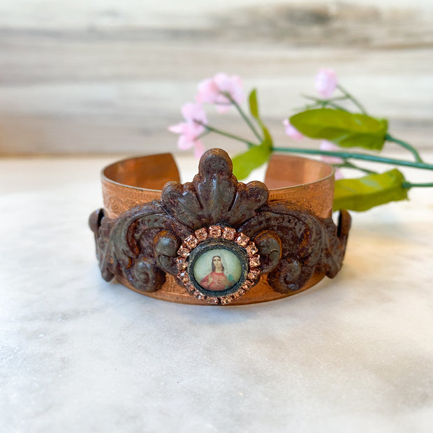 Vintage Religious Cuff