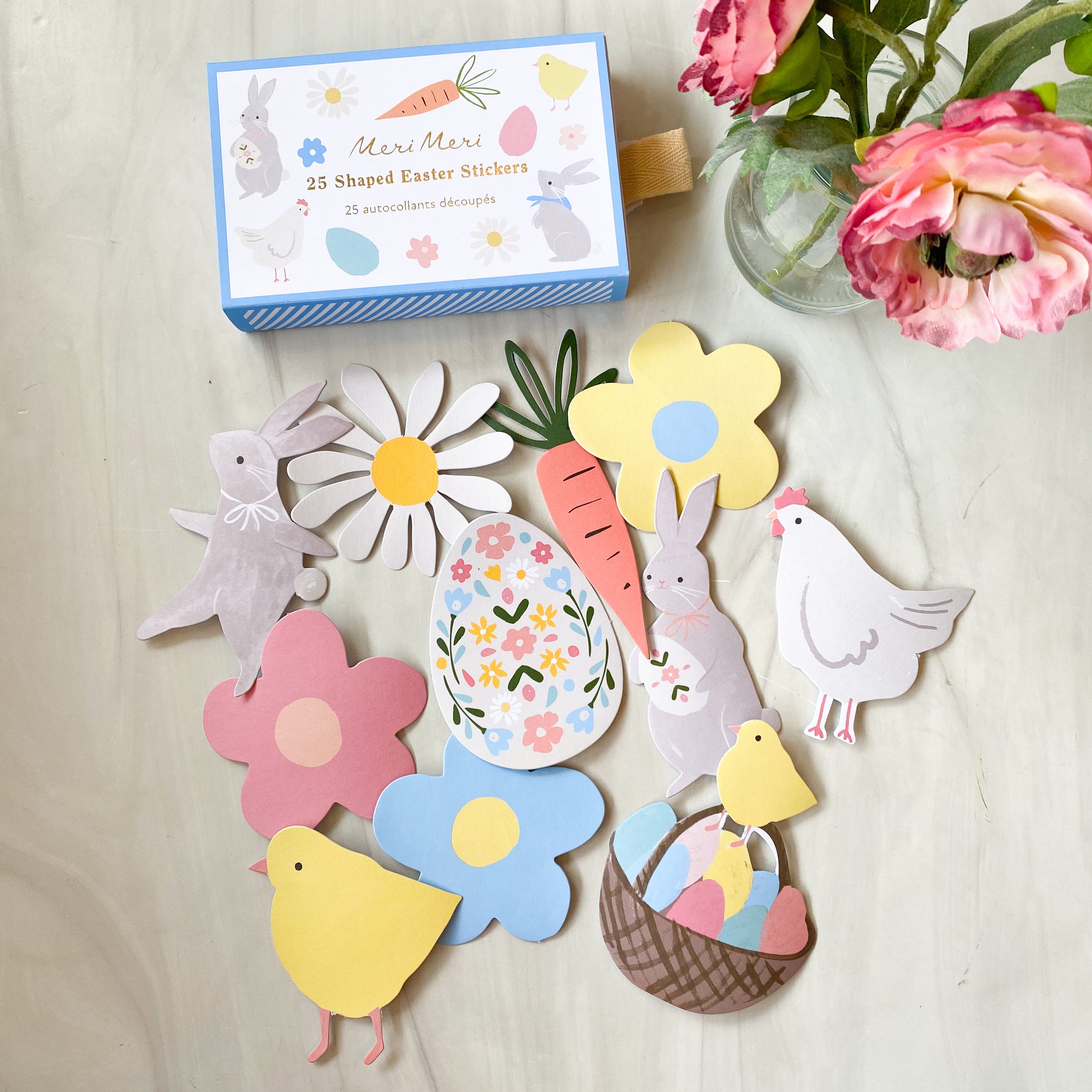 Easter Themed Shaped Stickers