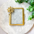 Glass Gold Leaf Frame 2x3