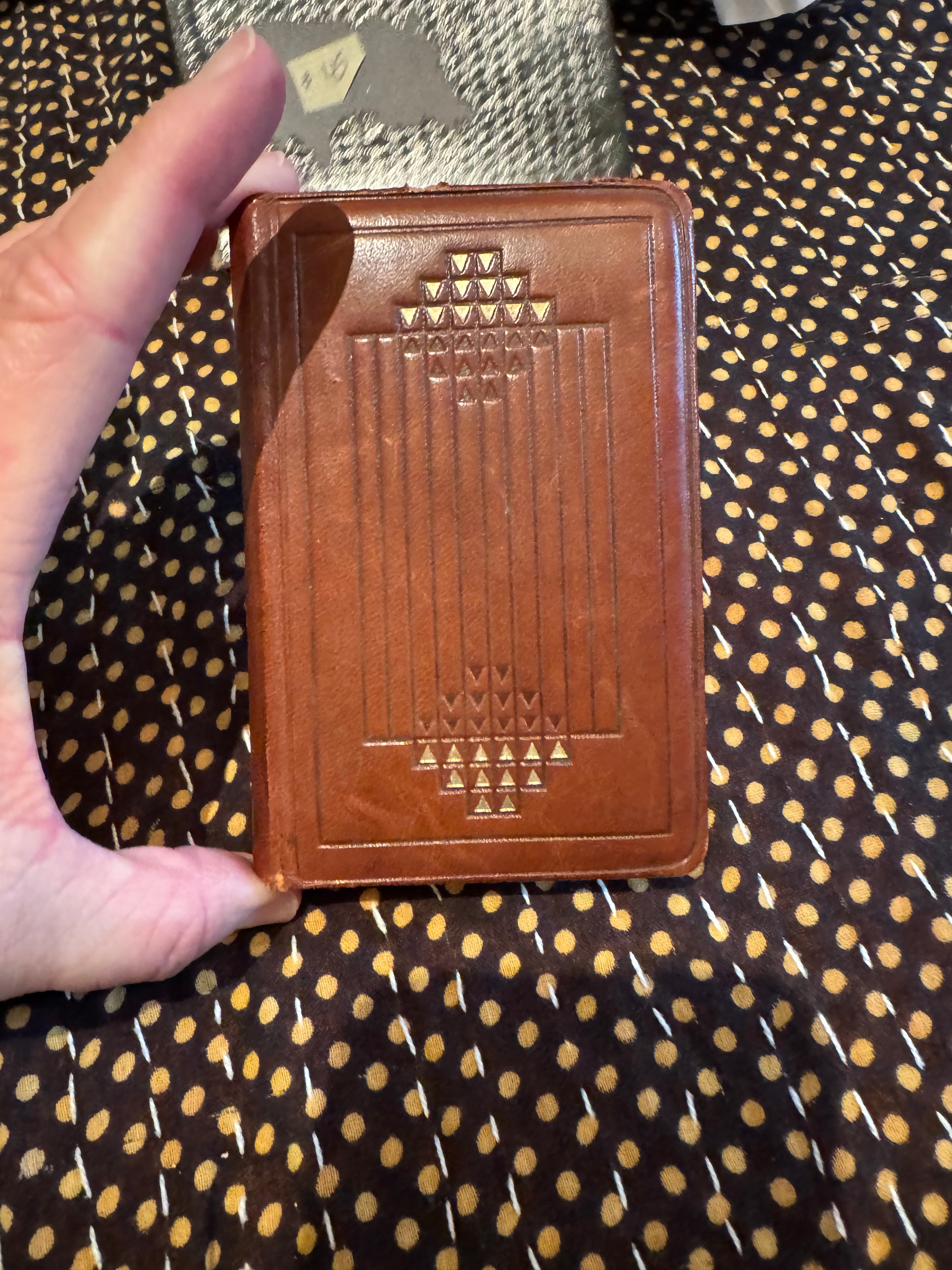 Antique French 1797 Missal small