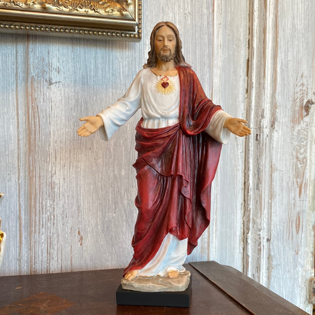 Sacred Heart of Jesus in Color 10"
