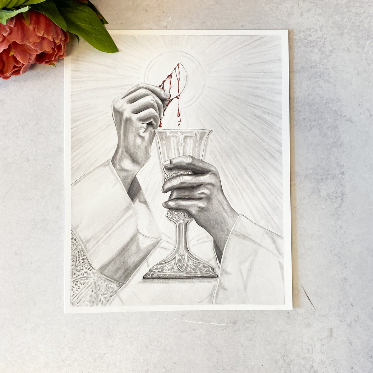 11x14 Assorted Catholic Saints / Religious Images Prints