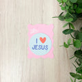 I Love Jesus Decal Sticker