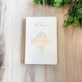 Devotional for Mr. & Mrs. White Faux Leather