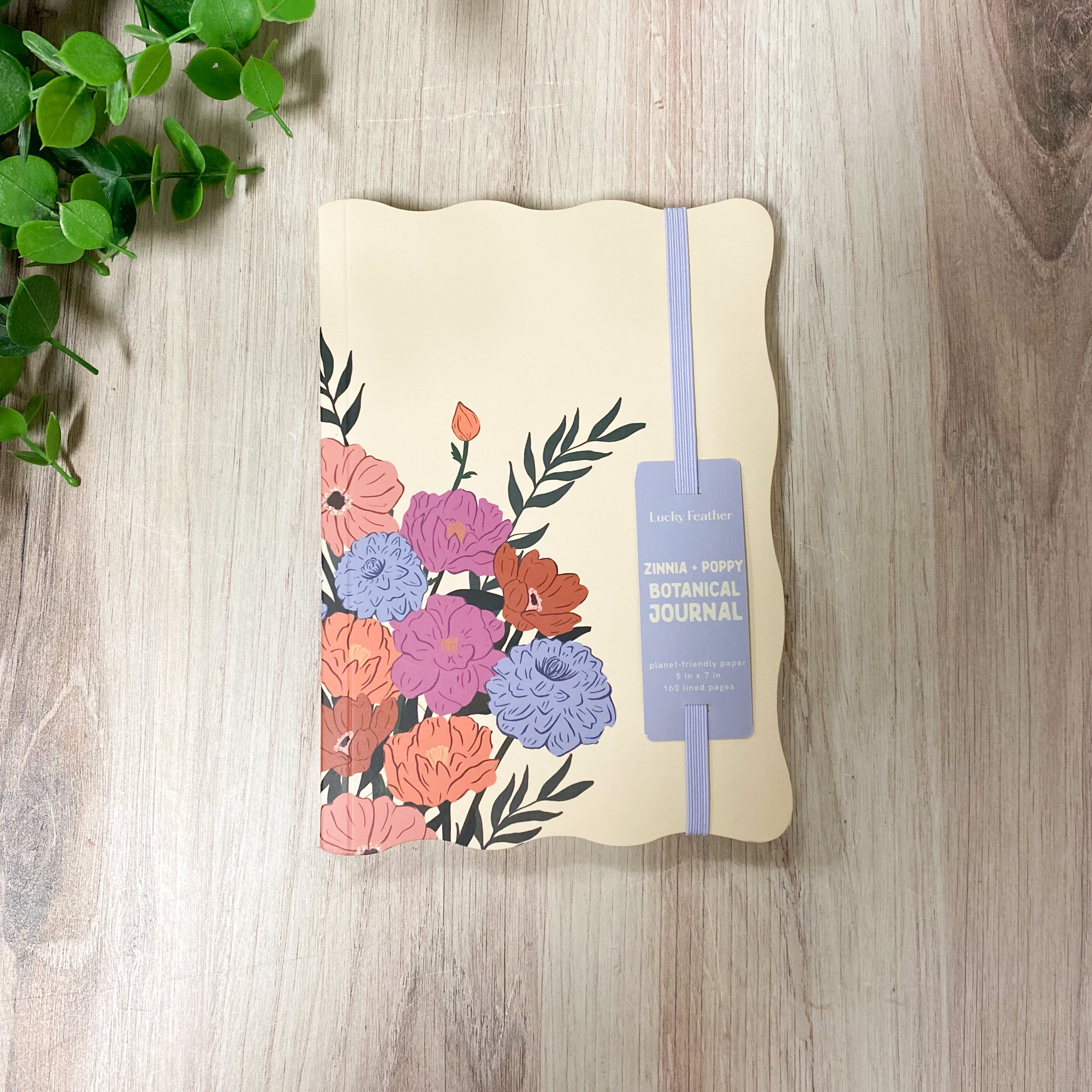 Journal - Botanical - Zinnia + Poppies