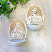 Immaculate Heart Holy Water 8"H