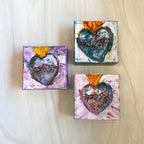 "He Loved Us First" Original Canvas Art Blocks Series #17, 18, 19, 21, 23, 24