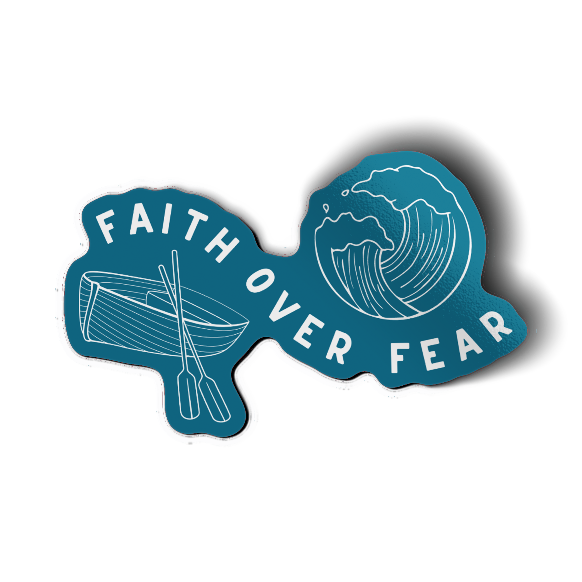 Faith Over Fear Vinyl Sticker
