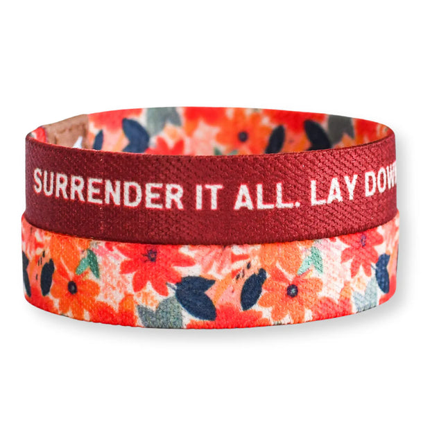 Floral Surrender It All Womens Truthband