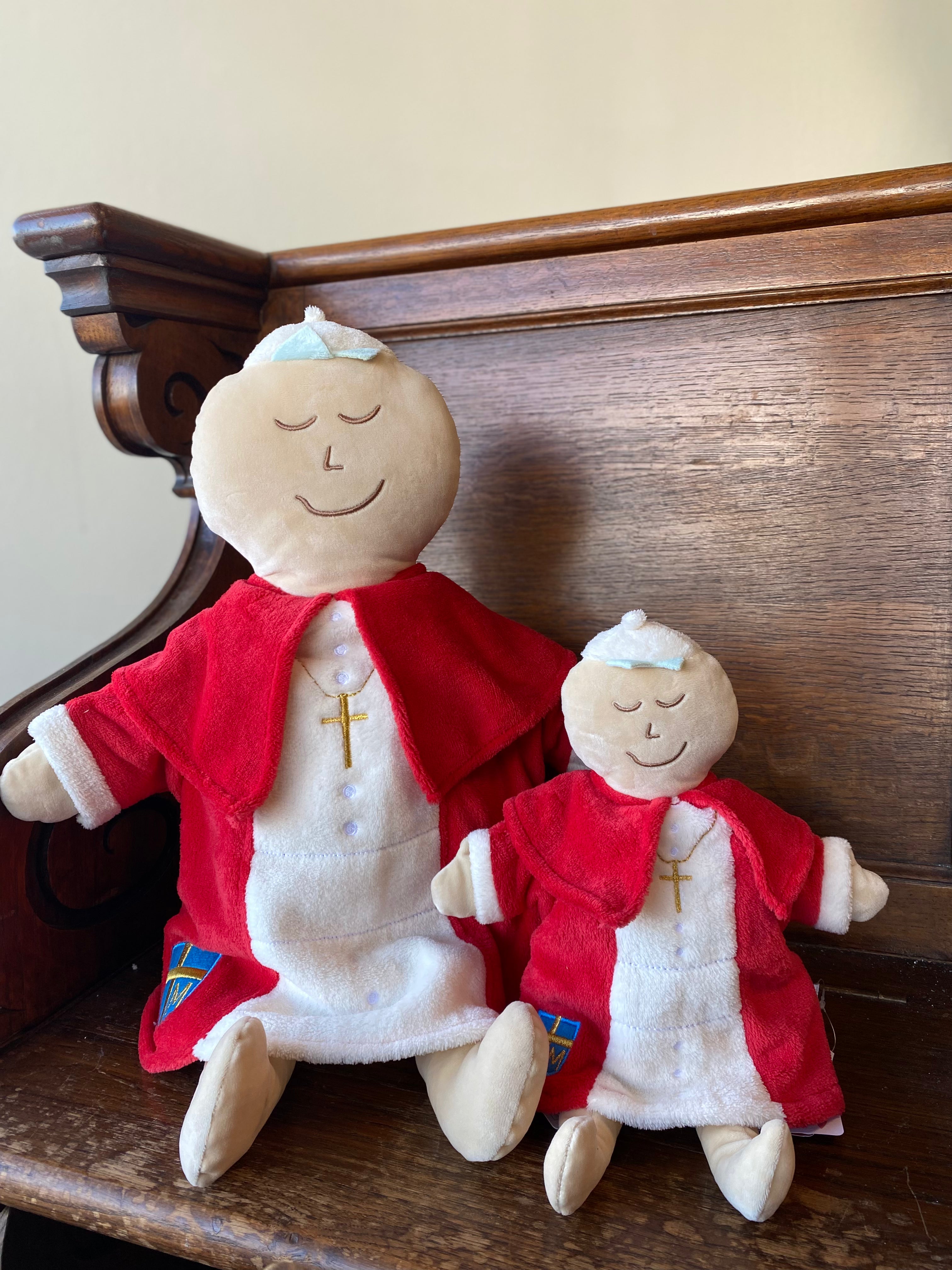 Hugs from Heaven Pope St. John Paul II Dolls