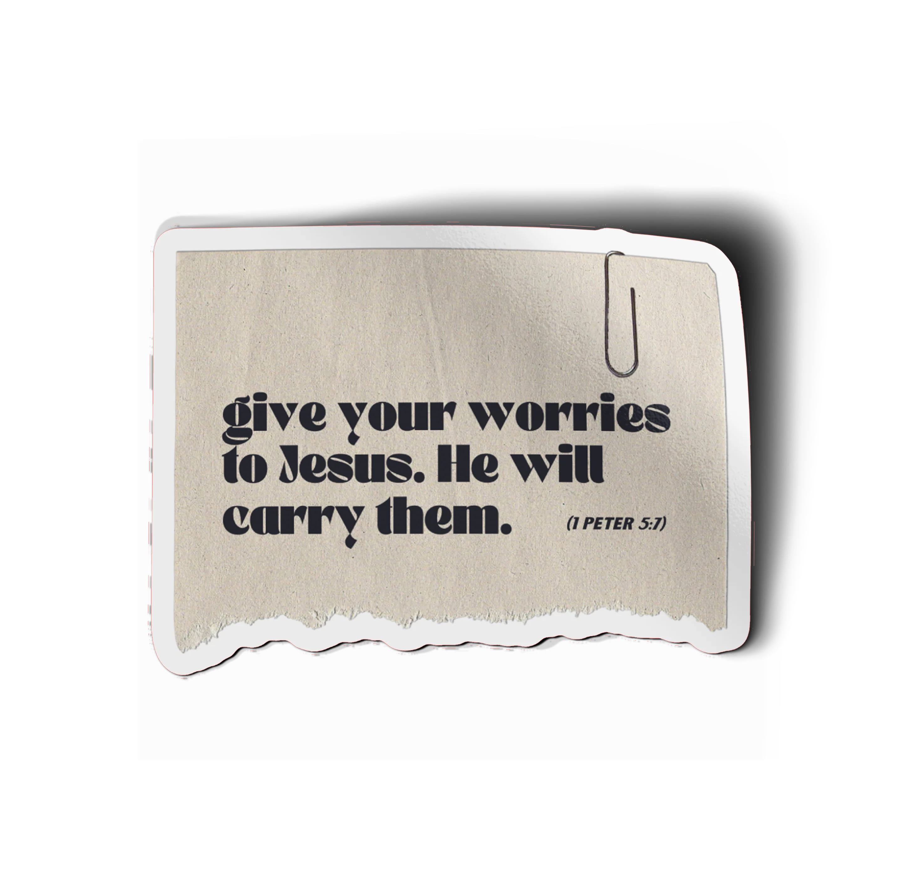 Give Your Worries Vinyl Sticker