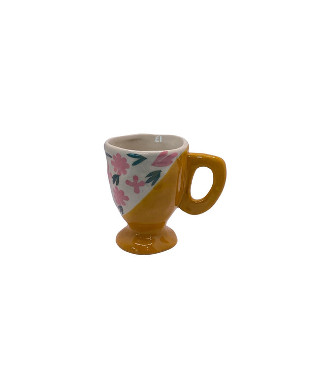 Espresso Mug - Hand-painted Stoneware