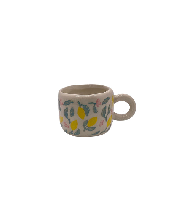 Espresso Mug - Hand-painted Stoneware