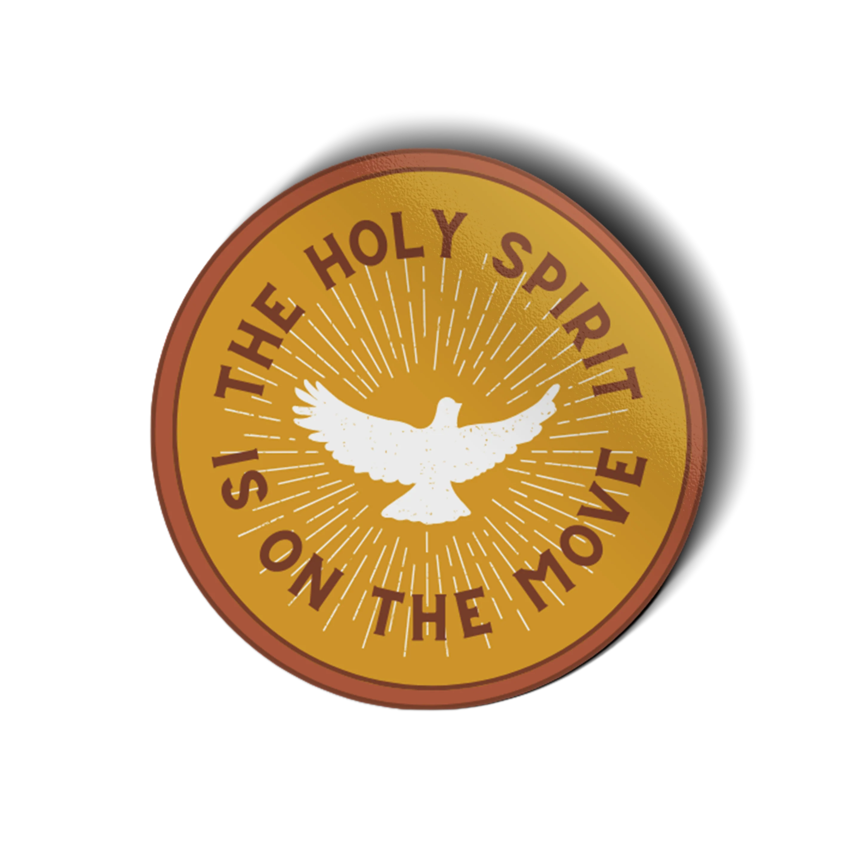Holy Spirit on the Move Vinyl Sticker