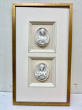 Immaculate Heart of Mary and Sacred Heart of Jesus Framed Together