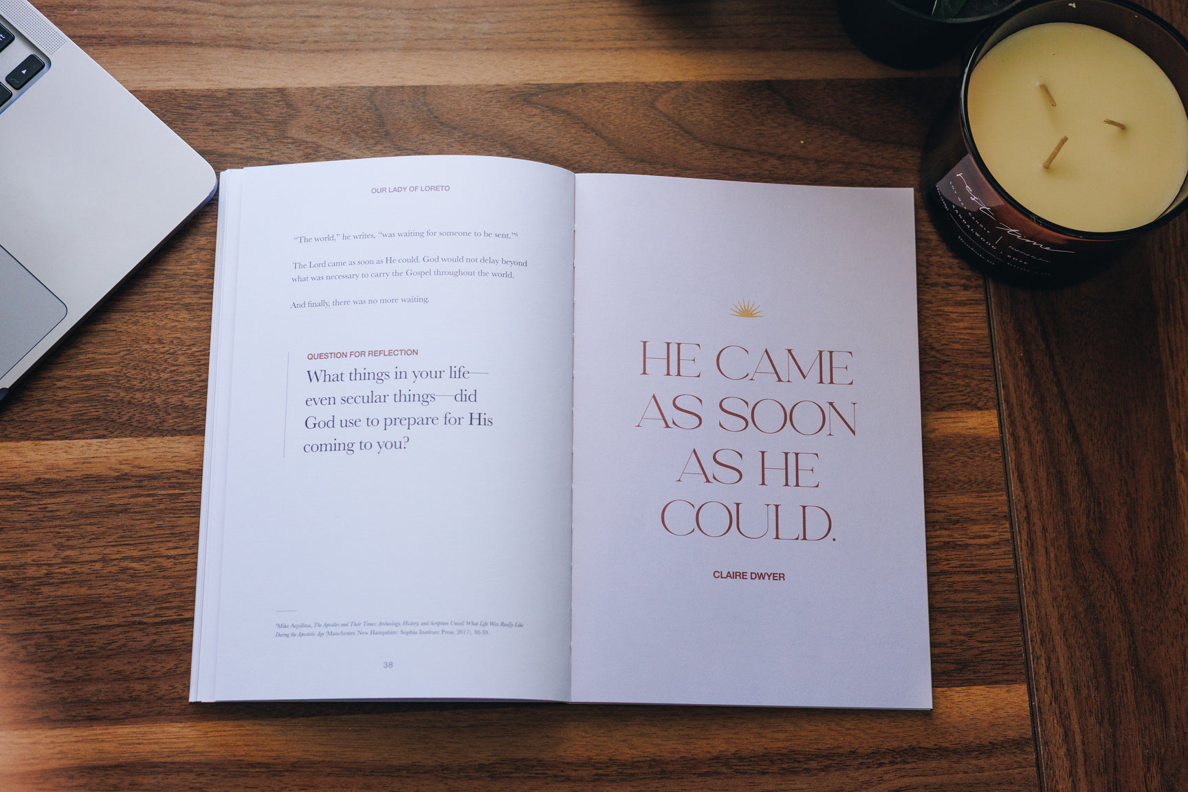 In Time: A Catholic Advent Devotional for Women about Time and Waiting