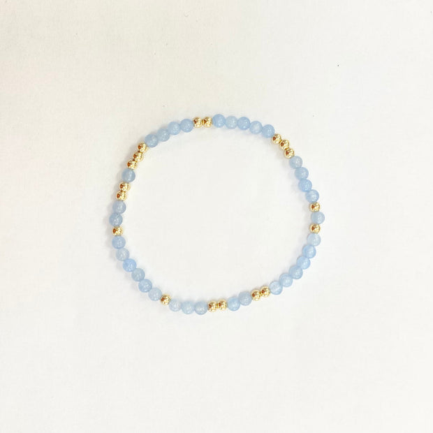 Gold Coast Shoreline Sky Blue 7.25"