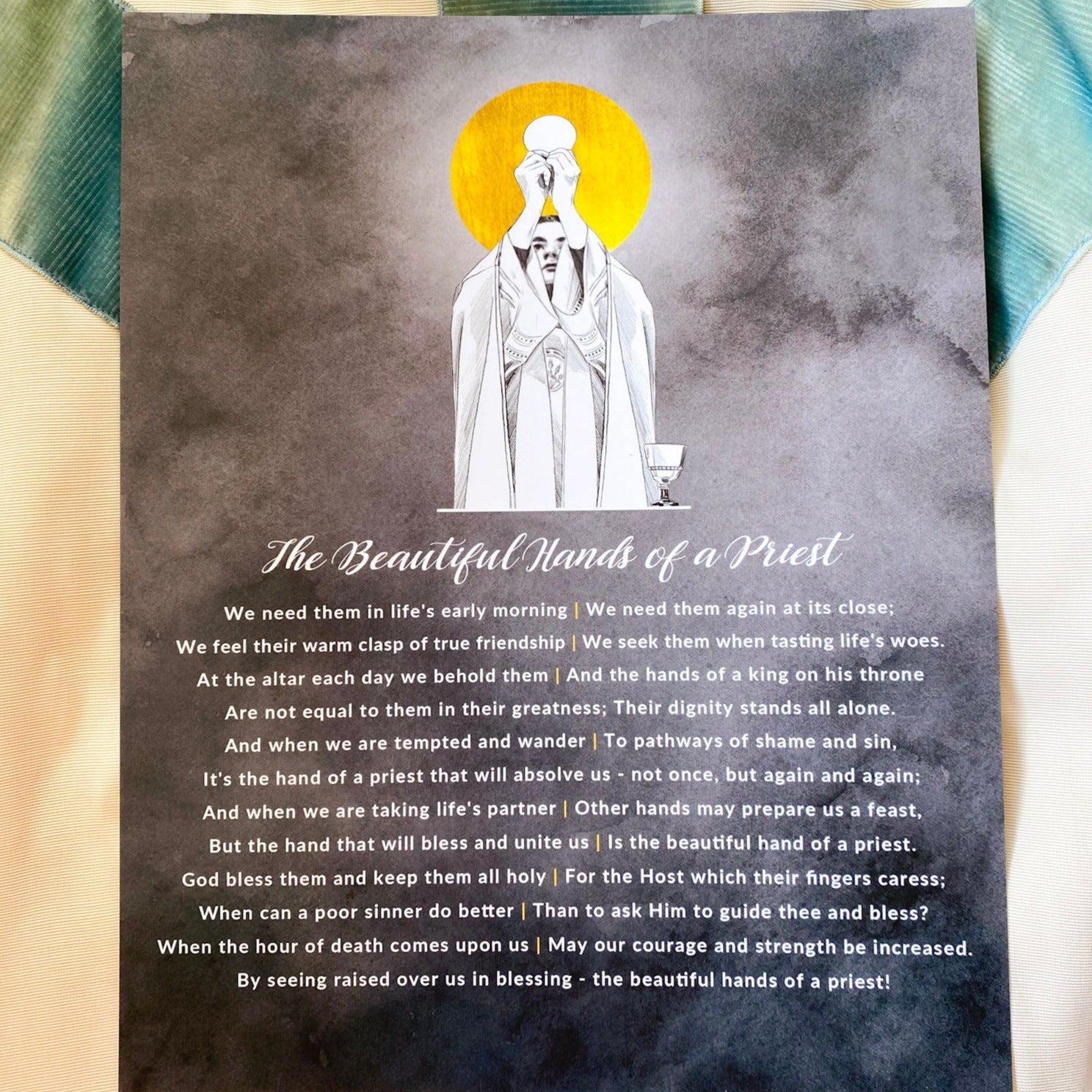 The Beautiful Hands of a Priest