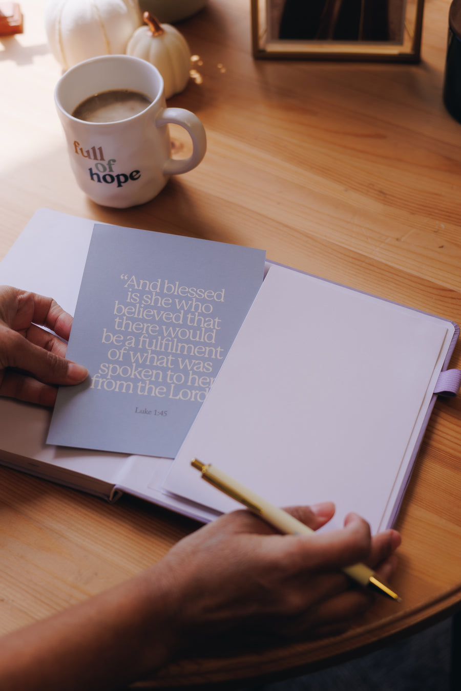 Blessed Is She 2026 Calendar Planner // Mini Layout