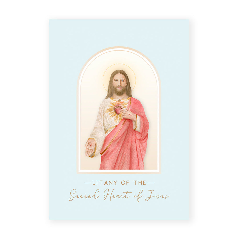 Litany of the Sacred Heart of Jesus | Blue