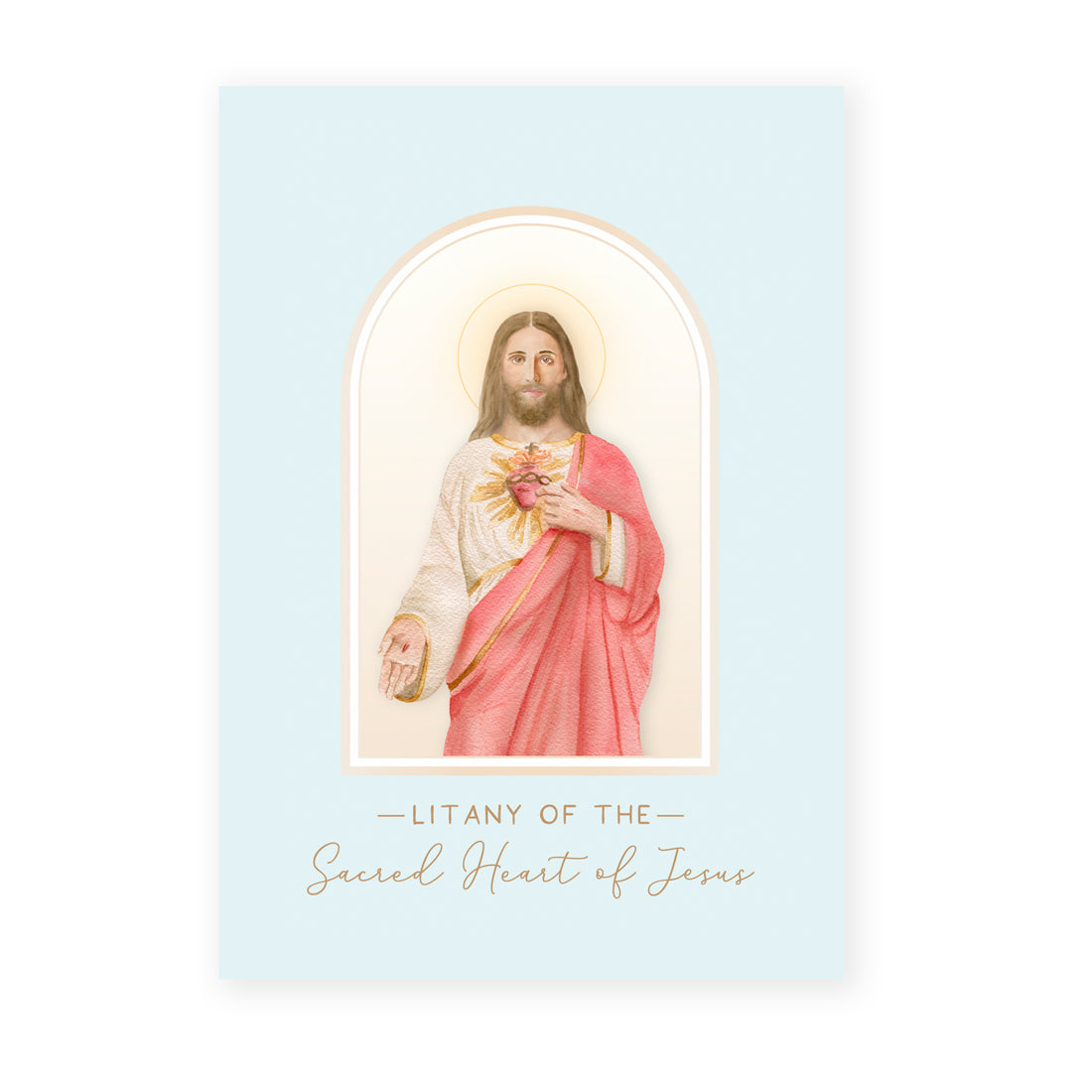 Litany of the Sacred Heart of Jesus | Blue
