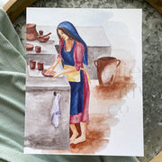 Mary's Work Print | 5x7