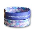 Never Afraid Mermaid Print Kids Truthband