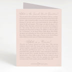 Sacred Heart Novena Card | Beige - Single Card