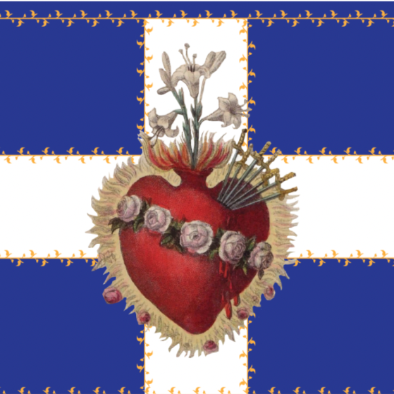 Immaculate Heart of Mary Flag