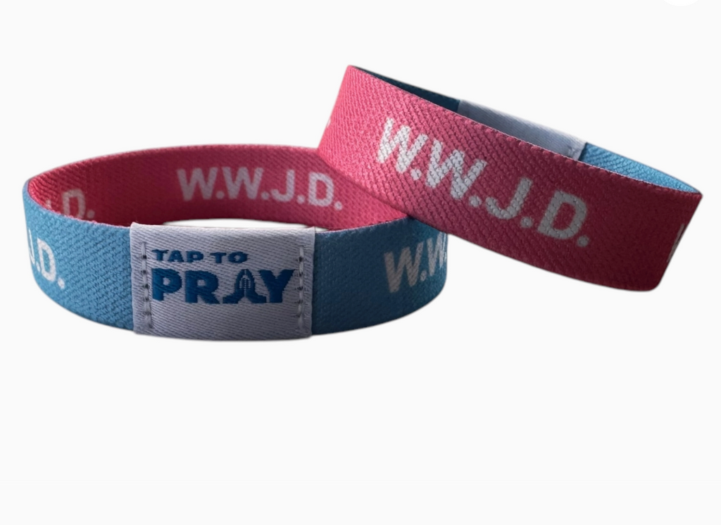 Tap To Pray™ Versible Wristbands