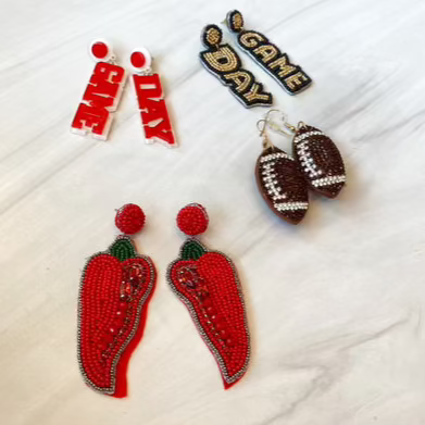 Game Day Earrings