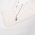 Simply Faith Cross Necklace Silver