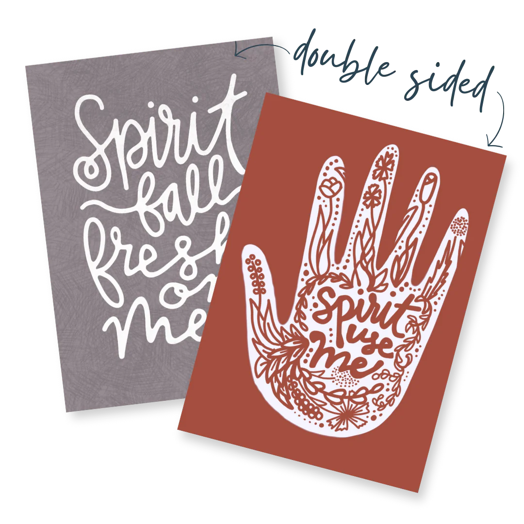 Spirit Use Me/ Fall Fresh Double Sided Print