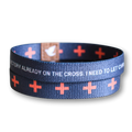 The Cross is the Victory Elastic Mens TruthBand Medium