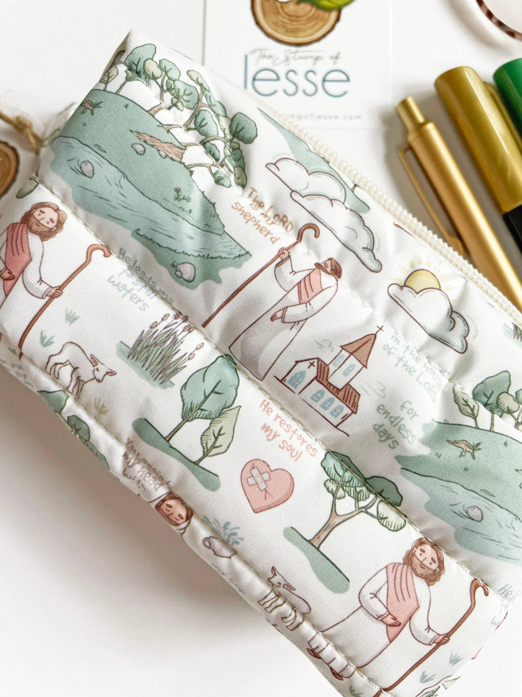 The Good Shepherd Waterproof Puffer Pouch
