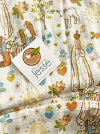 Our Lady of Fatima Muslin Deluxe Swaddle I Catholic Gift 