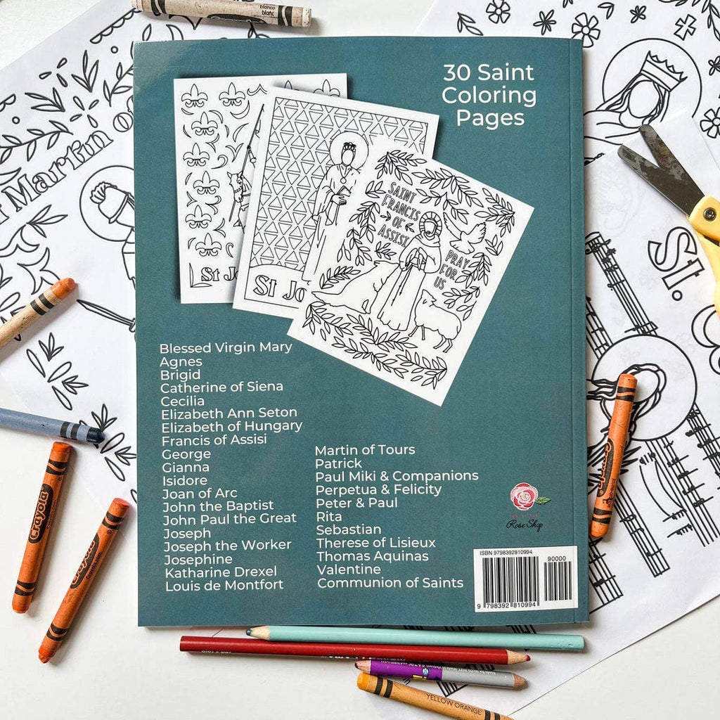 My Saints Catholic Coloring Book