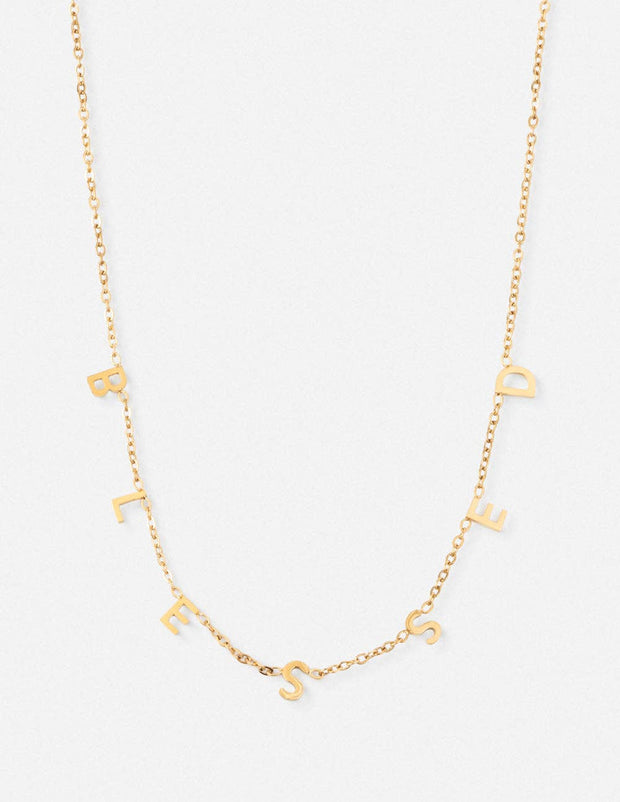 Blessed Dainty Necklace